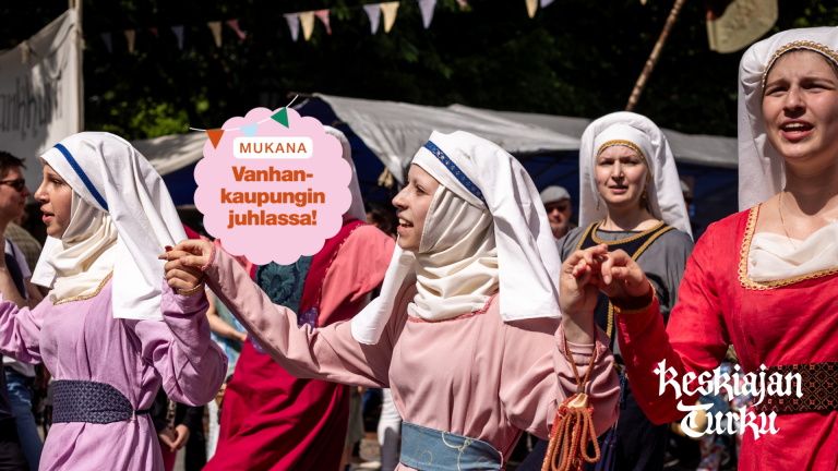 Keskiajan Turku mukana Vanhankaupungin juhlassa